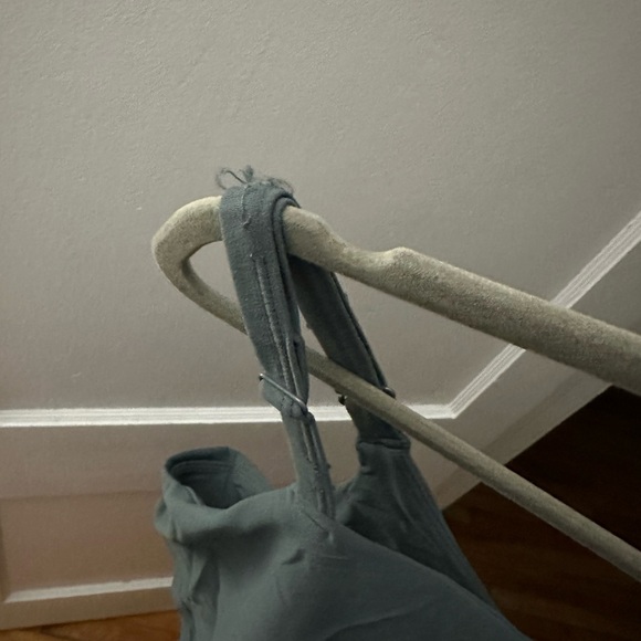 Dark Green Athletic Romper - Picture 3 of 3